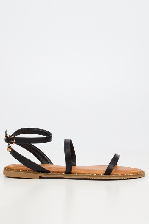 Alia 2 multi-strap sandal - black
