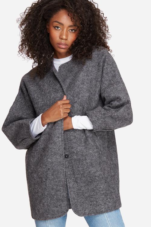 Frosty wool jacket