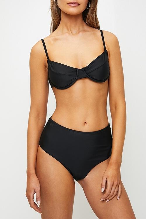Ladies bikini top - black