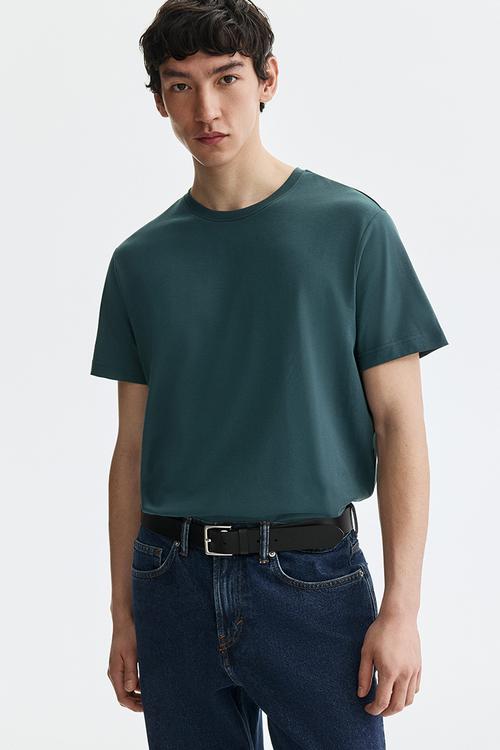Coolmax® slim fit t-shirt - dark teal