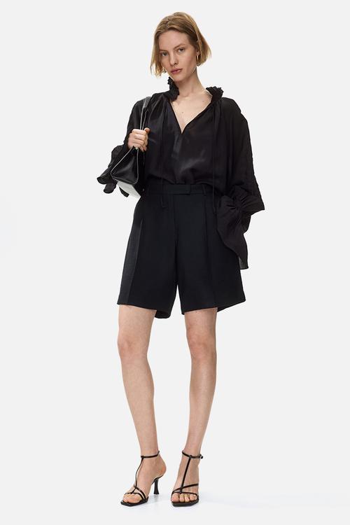 Bermuda shorts - black