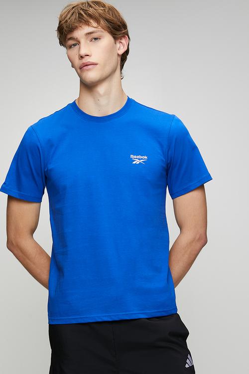 Cody small logo crew neck short sleeve tee - vector blue