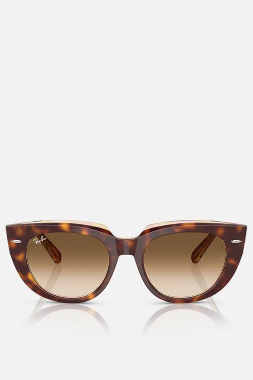 DOREEN 0RB2286 49mm Eyewear - Light Havana On Transparent Multicolour