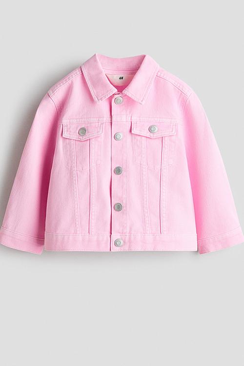 Denim jacket - pink