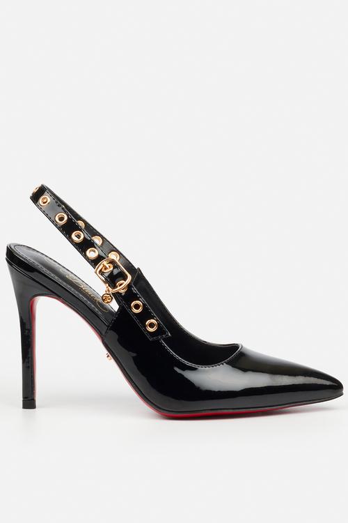 Lola 81 slingback heel - black
