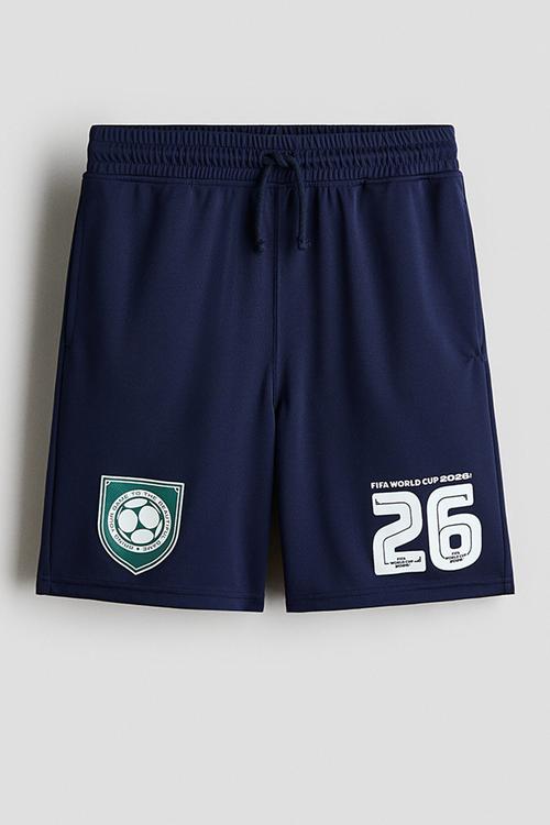 Printed mesh shorts - dark blue/fifa world cup 2026™
