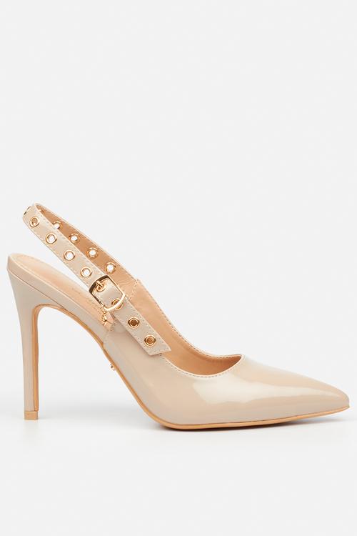 Lola 81 slingback heel - natural