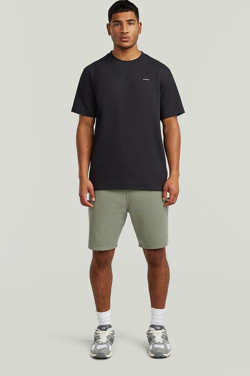 Structured Jersey Short - Lt Orphus