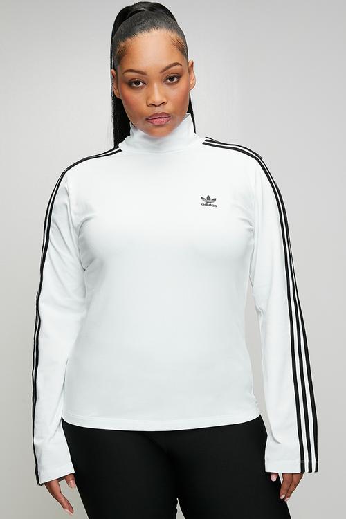 Plus 3s trneck ls w s26 top - white