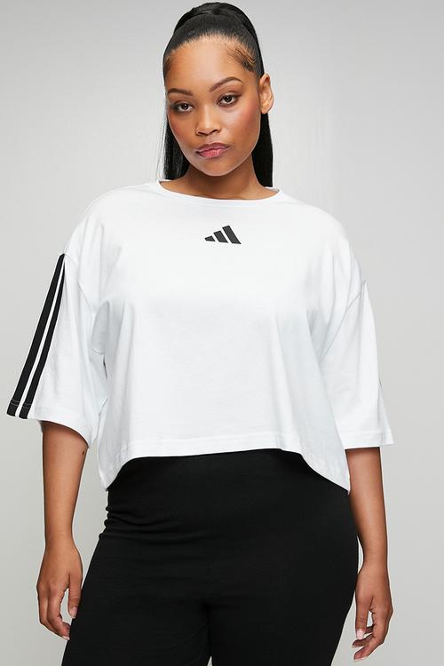 Plus w 3s sj tlr t s26 tee - white/black