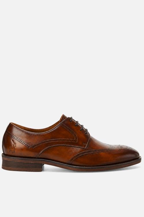 Leather Brogue Gibson - Tan