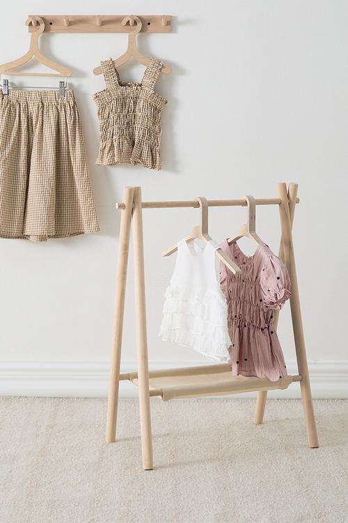 Clothing rack - neutral/linen white