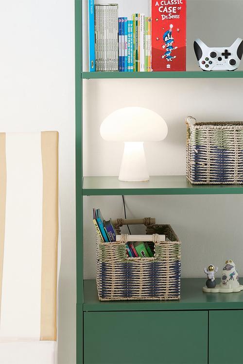USB mushroom-shaped lamp - white