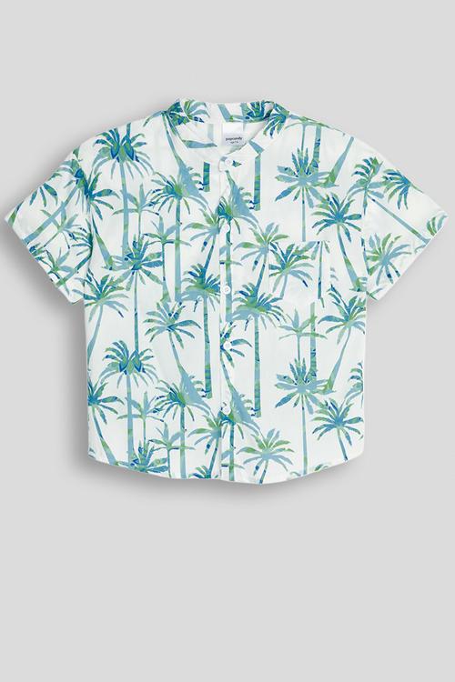 Palm tree aop shirt - multi