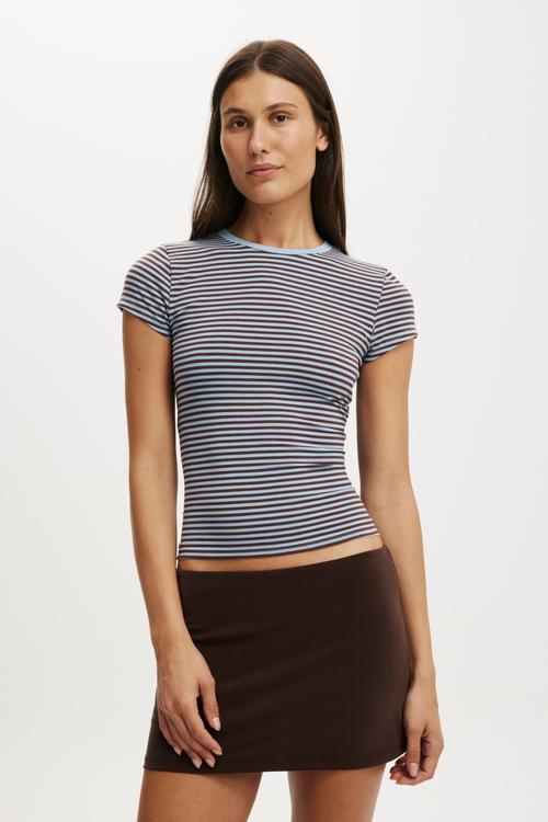 Jersey Skort - Dark Oak
