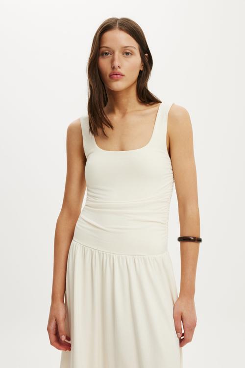 Maple Maxi Dress - Creme Fraiche