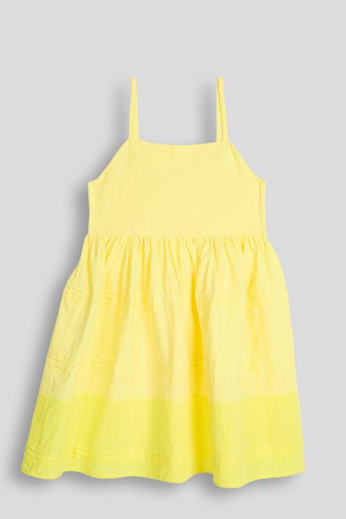 Summer camisole dress - yellow ombre