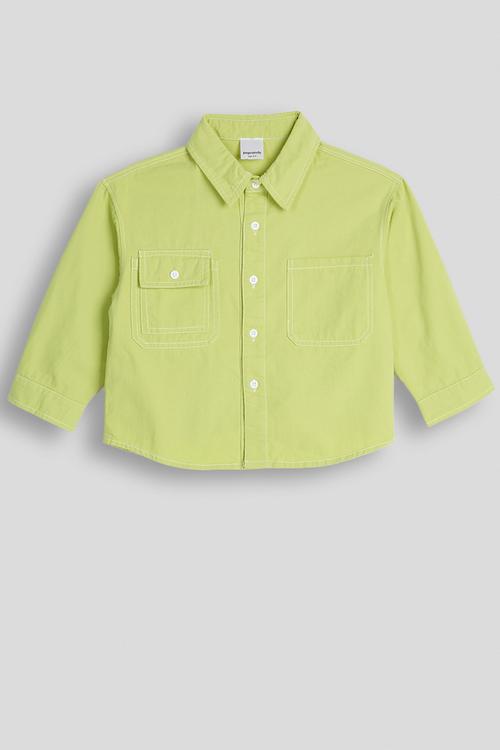 Shacket - lime yellow
