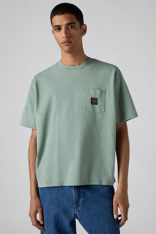 SS WORKWEAR PKT TEE ZA - CHINOIS GREEN