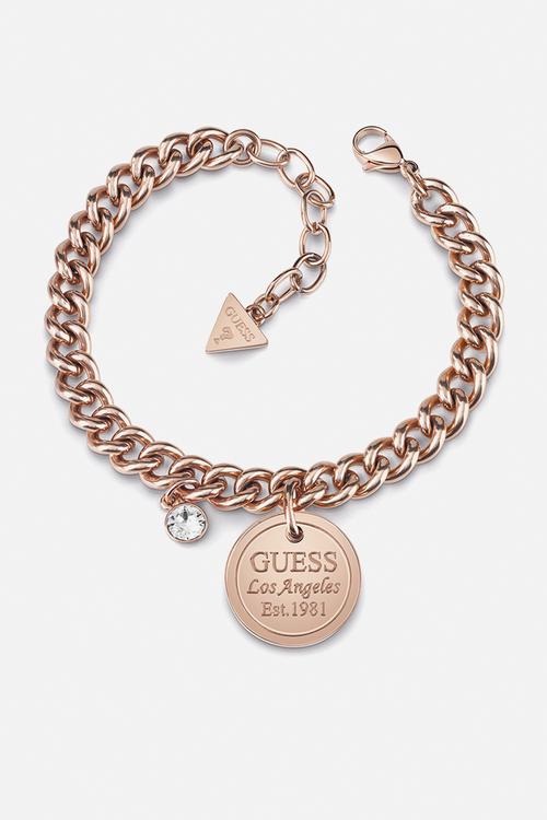 American Dream Small Chain & Logo Coin Br(Rg)F18 - Rose Gold