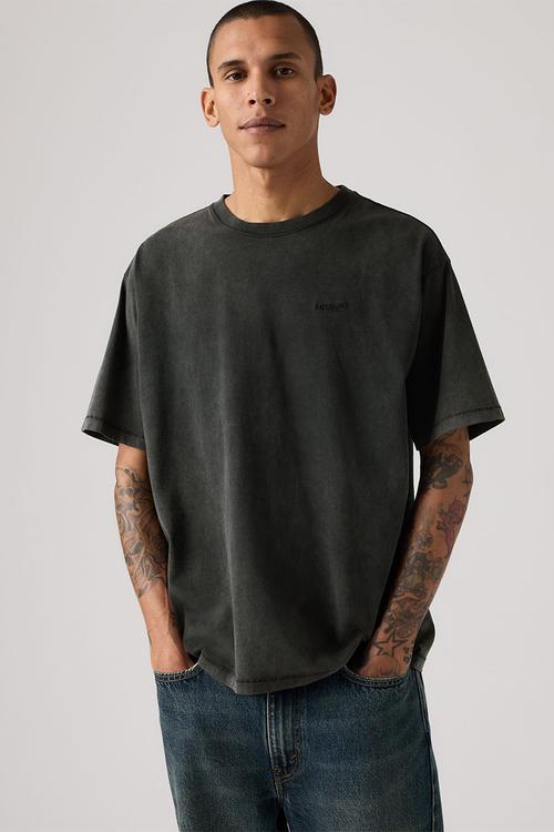 RED TAB VINTAGE TEE - A0637-0221 WEATHERED FINISH JET BLACK