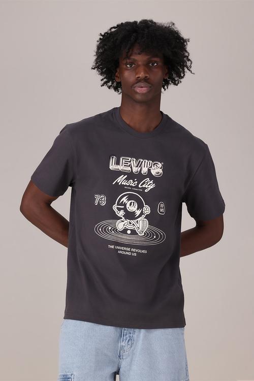 SS RELAXED FIT TEE ZA - MUSIC CITY 2 PHANTOM