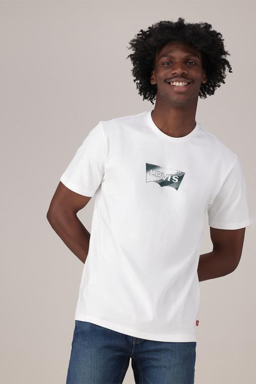 GRAPHIC CREWNECK TEE ZA - CHROME BW 1 WHITE +