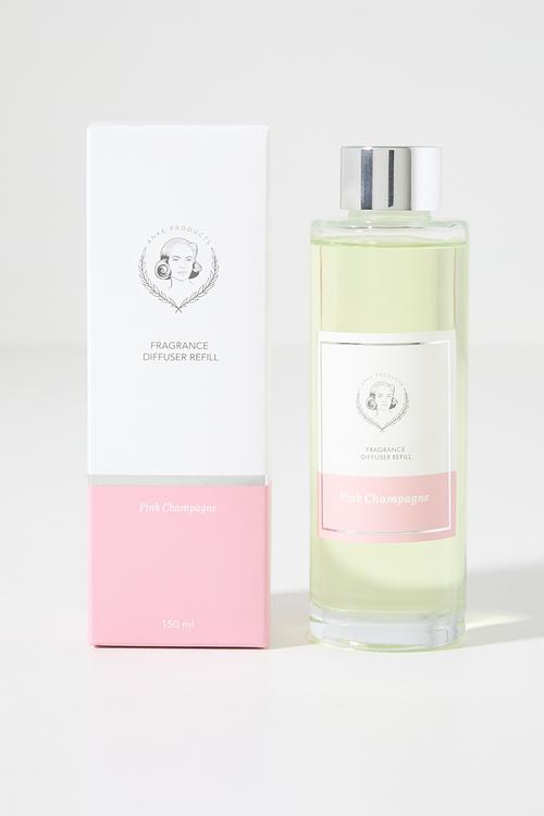 Pink champagne refill bottle