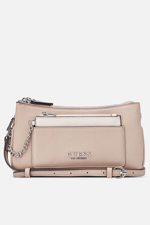 Doris Mini Crossbody Top Zip - Mauve Multi