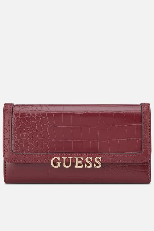 Farrah Slg Slim Clutch - Dark Cherry