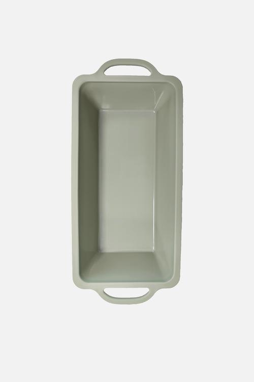 Home Classix Silicone Loaf Pan With Solid Handle - medium green