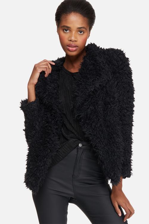 Jayla short faux fur jacket