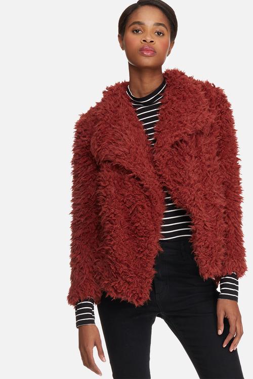 Jayla short faux fur jacket