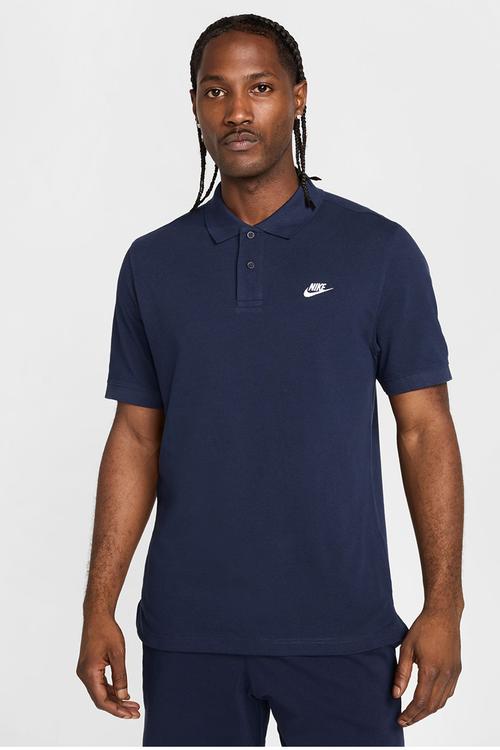 Club Ss Polo Pique  - Obsidian/White