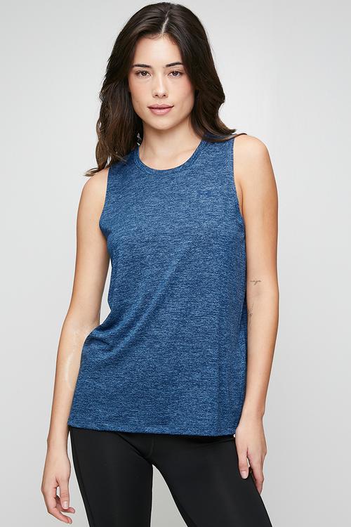 Tech Tank Twist - Aegean Blue/Blackout Navy