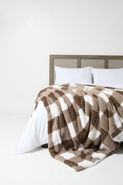 Scottish Check Throw - Portabella