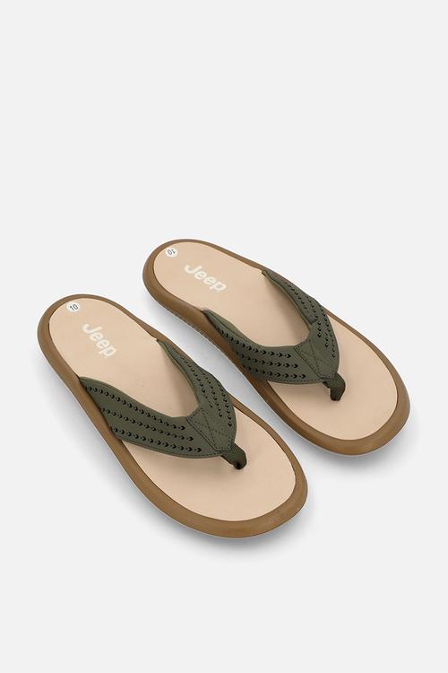 Cherokee pool thong - olive