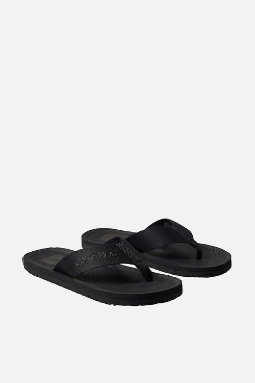 City Thong Slide - Triple Black