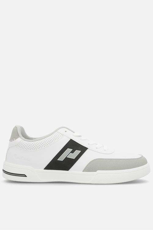 Malakai casual lace up - White Grey