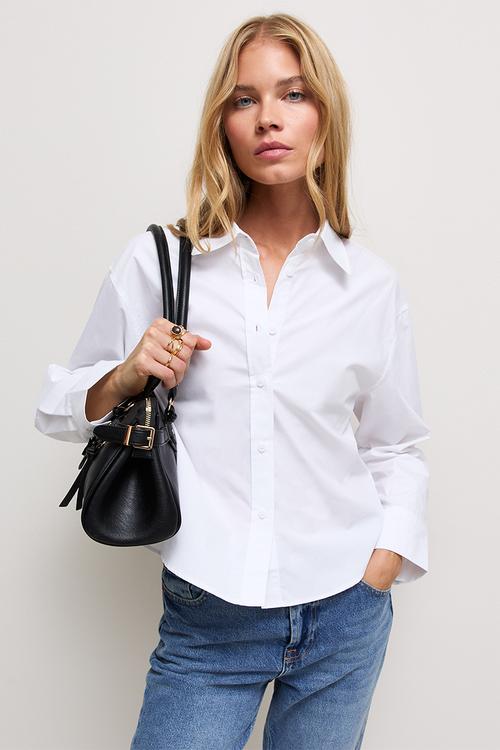 K Chelsea Plain Mtj Shirt (Plain) - White