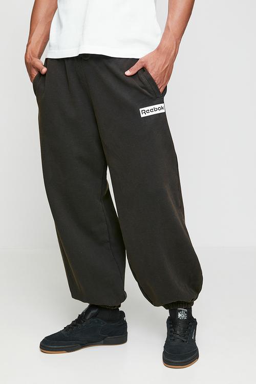 Alt Sport Relaxed Fleece Jogger Pants- Washed Black