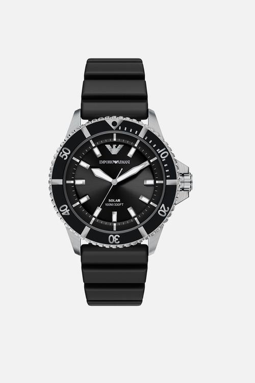 Armani  AR11788 World Explorer- Silver & Black