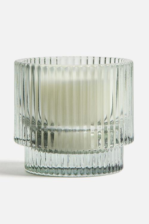 Scented candle - green basilicum