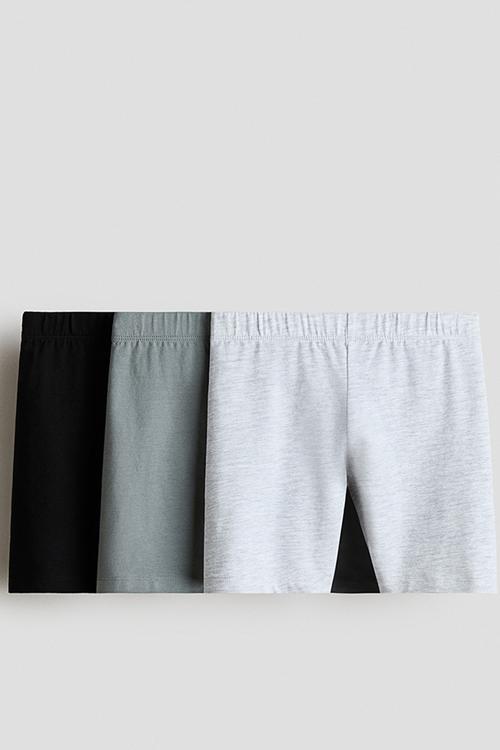 3-Pack cycling shorts - grey/black