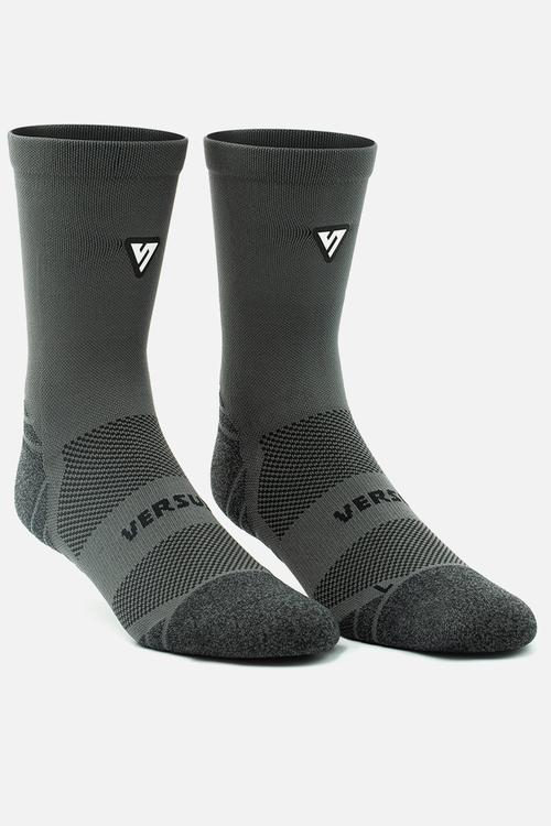 Classic Active Crew Tab Socks - Charcoal