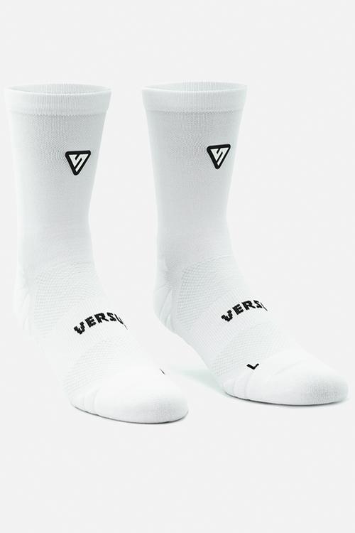Classic Active Crew Tab Socks - White
