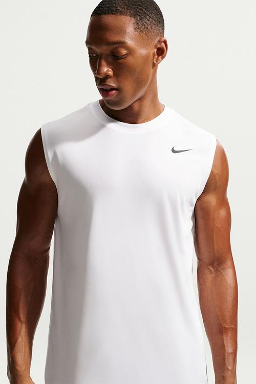 Dri-FIT Sleeveless Flex Training Top - White/Black