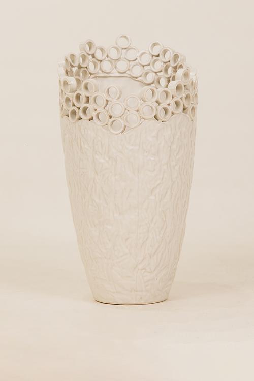 Cypra large Vase - Cream