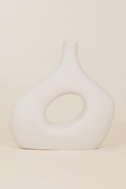 Meru Vase  White