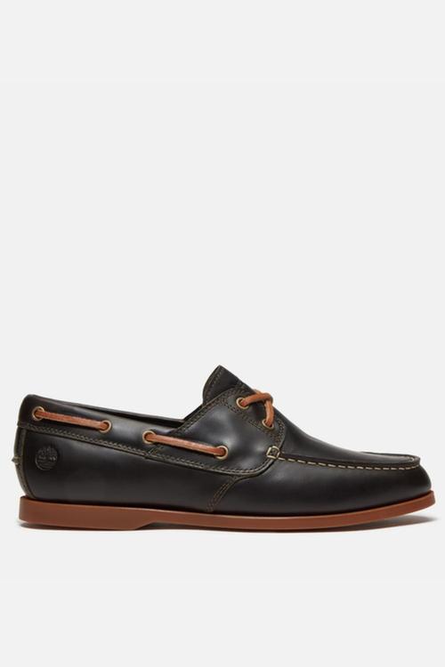 Cedar bay essential boat shoe dark green